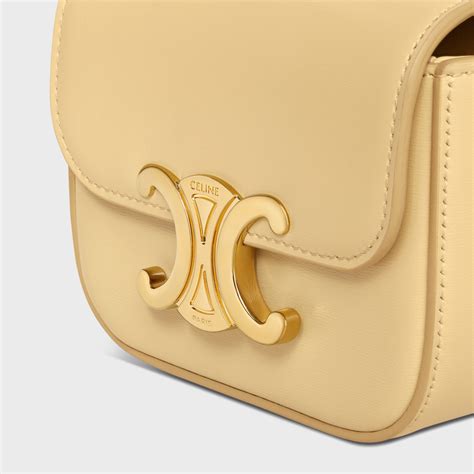 celine bag pollen|TEEN TRIOMPHE BAG IN SHINY CALFSKIN.